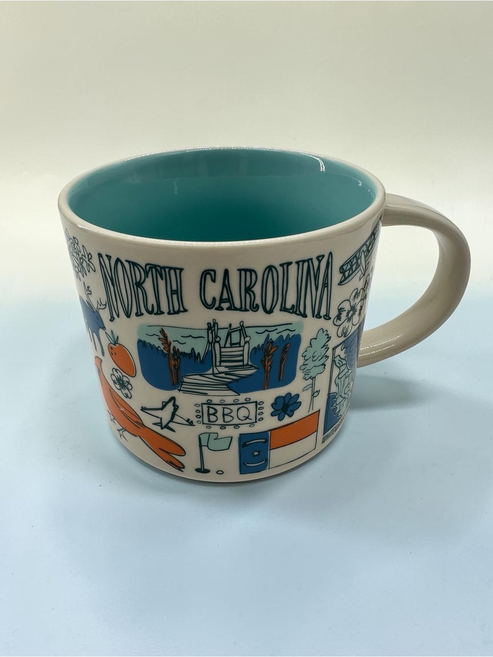 Starbucks North Carolina Been There Series 14oz Mug-2023 Production (BDW23)-NWOB